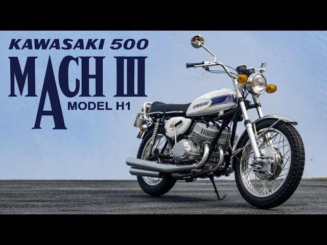 Kawasaki 500SS MACH III H1 [Hasegawa 1/12 Scale] Plastic Model Kit