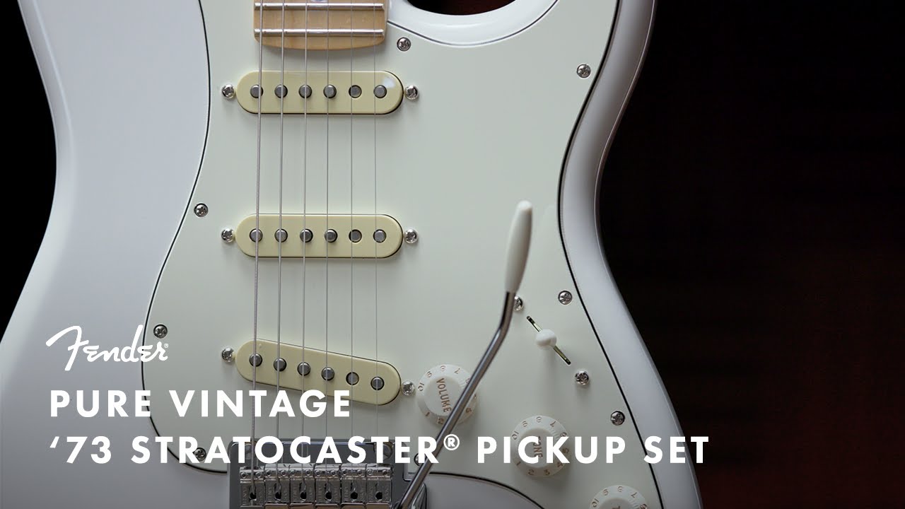 Pure Vintage '73 Stratocaster Pickup Set – Fender