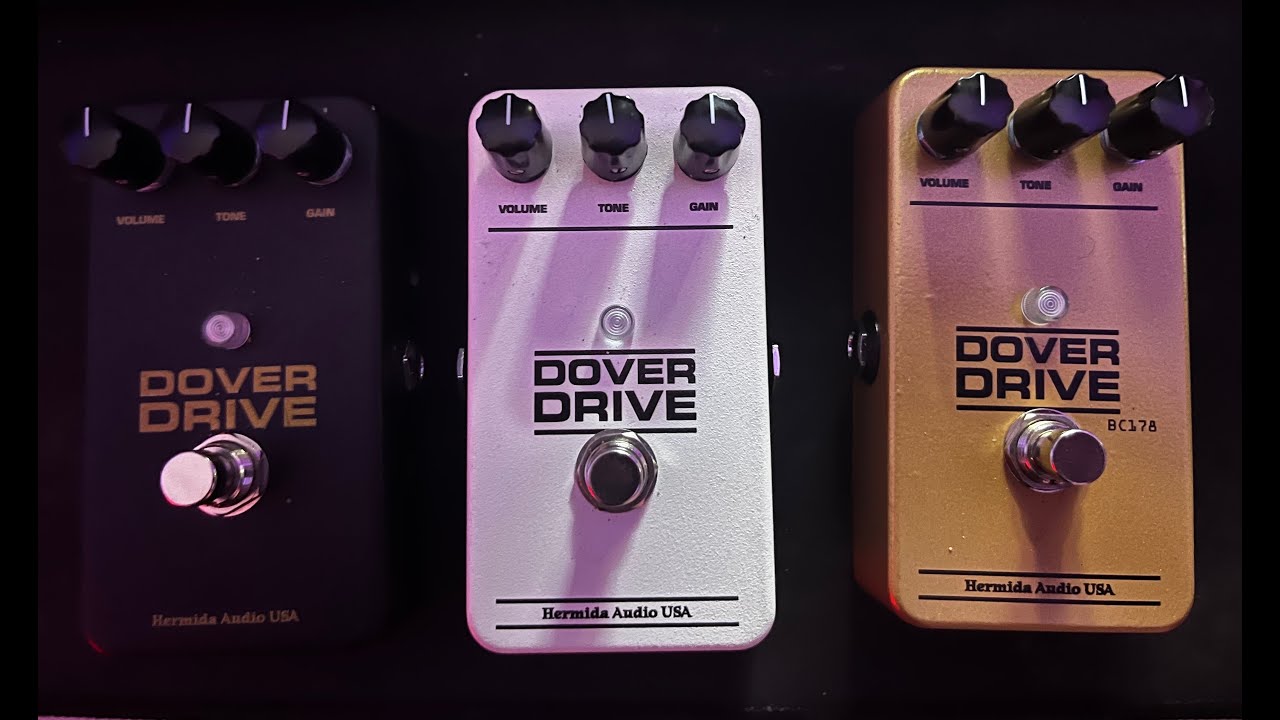 Dover Drive Comparison (Old School, Germanium, BC178) - YouTube