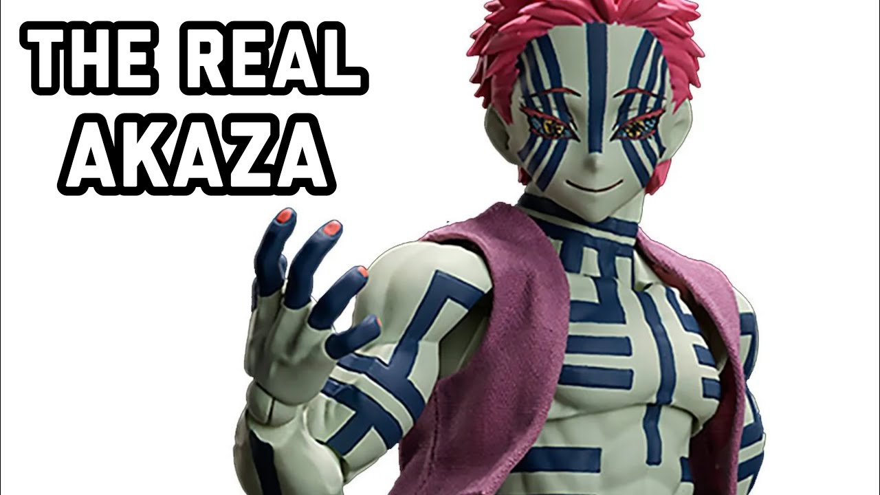 BUZZmod. 1/12 Kimetsu No Yaiba (Demon Slayer) Akaza Action Figure