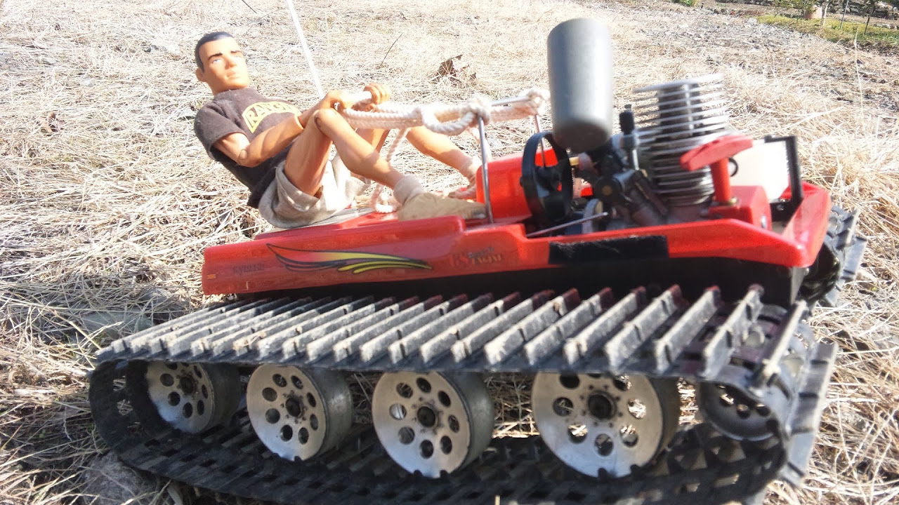 Ride on Kyosho Nitro Blizzard 京商 ニトロブリザード - YouTube