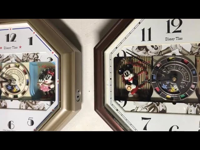 SEIKO Disney Time からくり時計FW695G×FW523B & FW668B×FW505L の