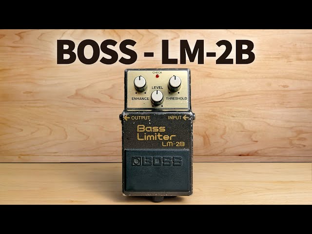 BOSS - LM-2B Bass Limiter - YouTube