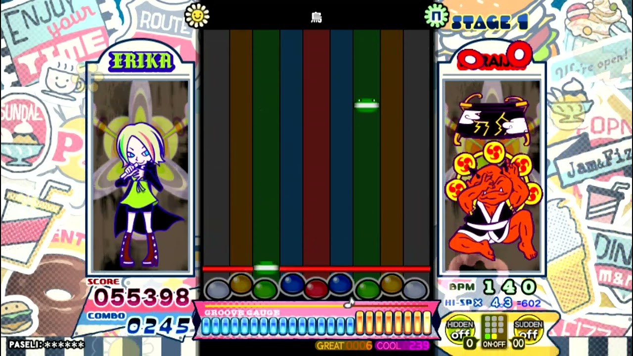 ポップンミュージック] ねぶた / 鳥 NORMAL [pop'n music] - YouTube