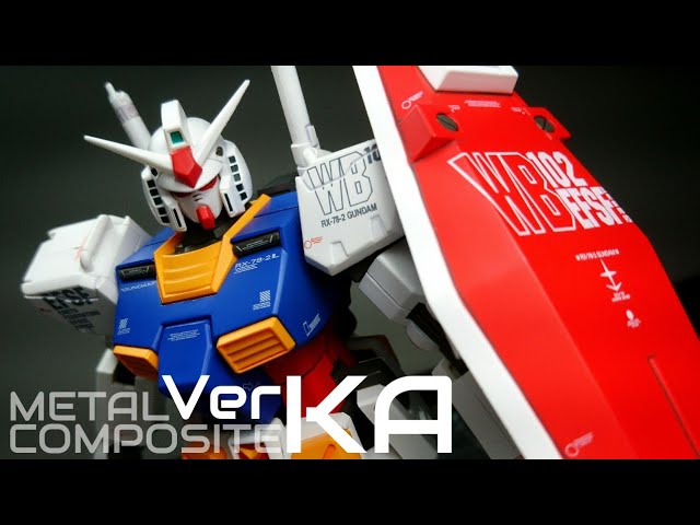 Metal Composite RX-78-2 Ver.Ka - REVIEW - First Gundam 0079 action