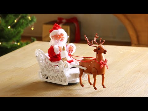 LCXZ2220_FUNNYクリスマスミュージック サンタとトナカイ - YouTube