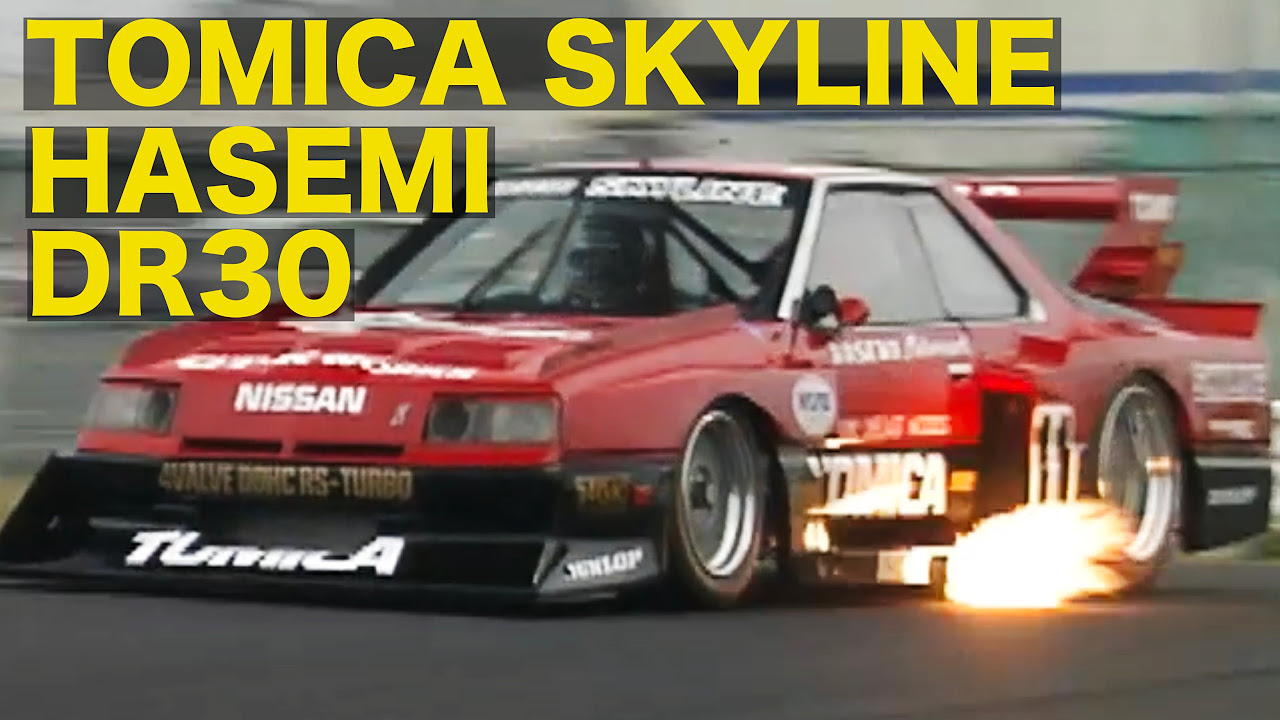 Masahiro Hasemi drives Super Silhouette TOMIKA Skyline again