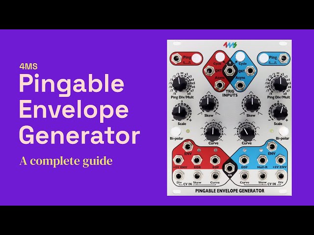 4MS - Pingable Envelope Generator Tutorial - YouTube