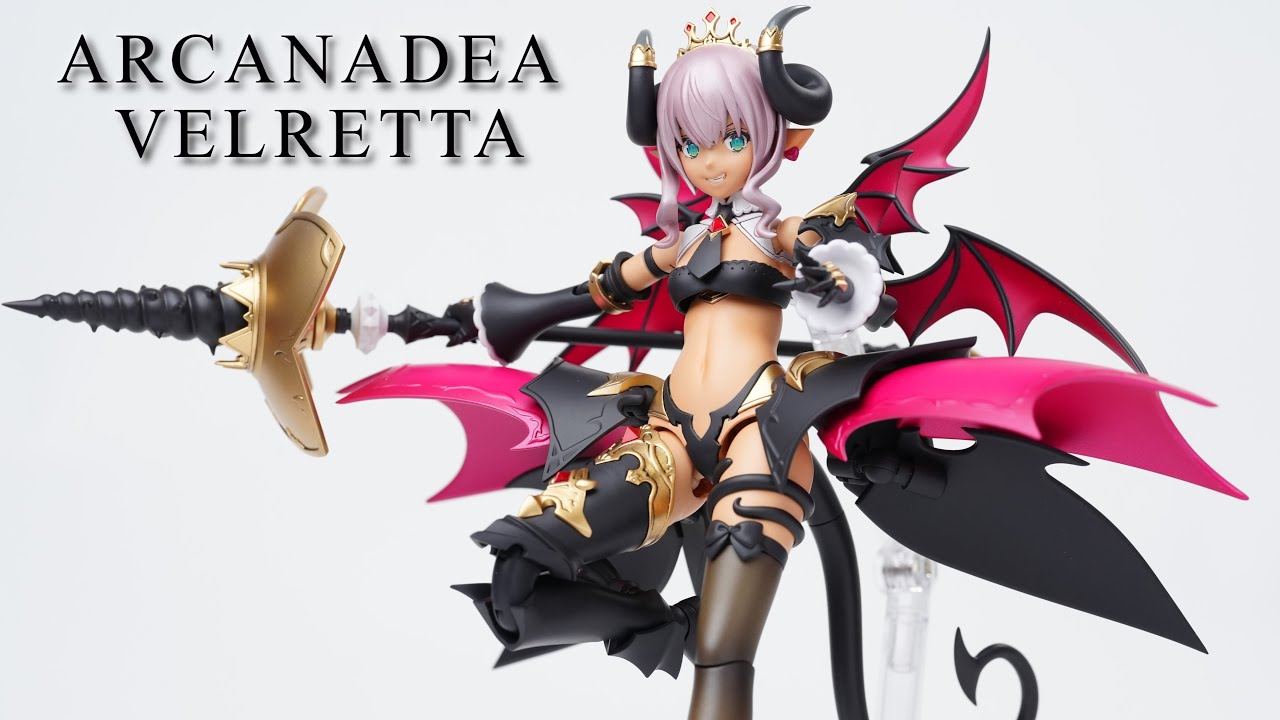 コトブキヤ アルカナディア ヴェルルッタ全塗装製作！ - YouTube