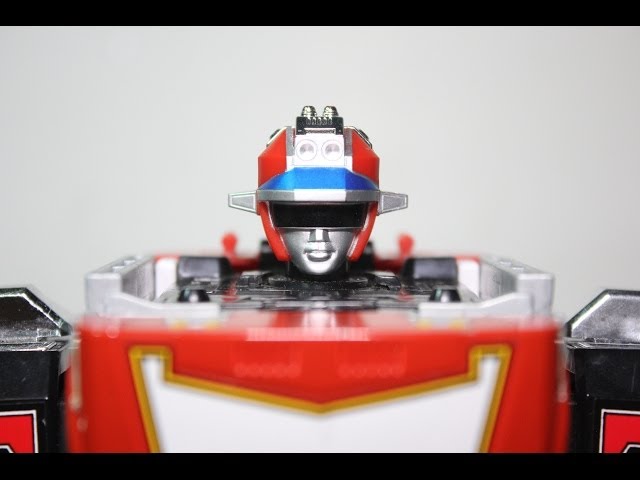 DX TurboRobo review 高速戦隊ターボレンジャー ターボロボ - YouTube