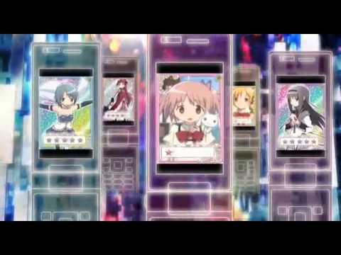 モバゲー 魔法少女まどか☆マギカ CM - YouTube