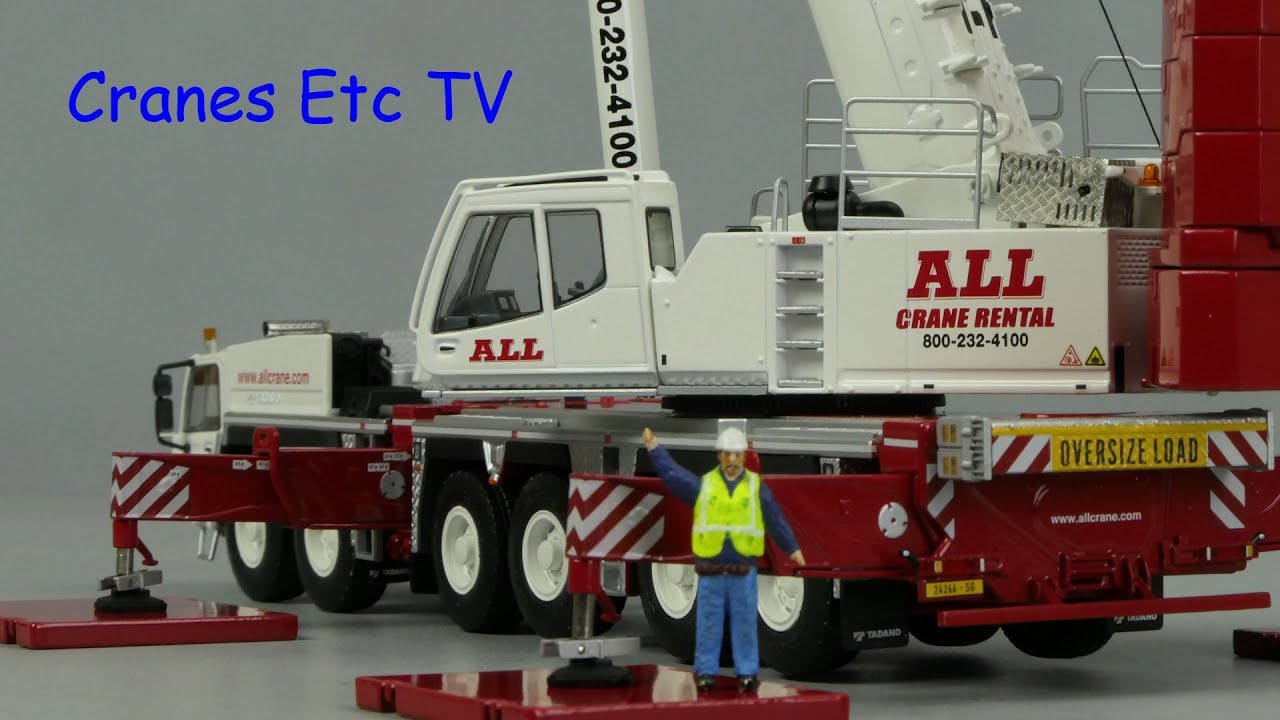 WSI Tadano ATF 400G-6 Mobile Crane 'All Crane' by Cranes Etc TV