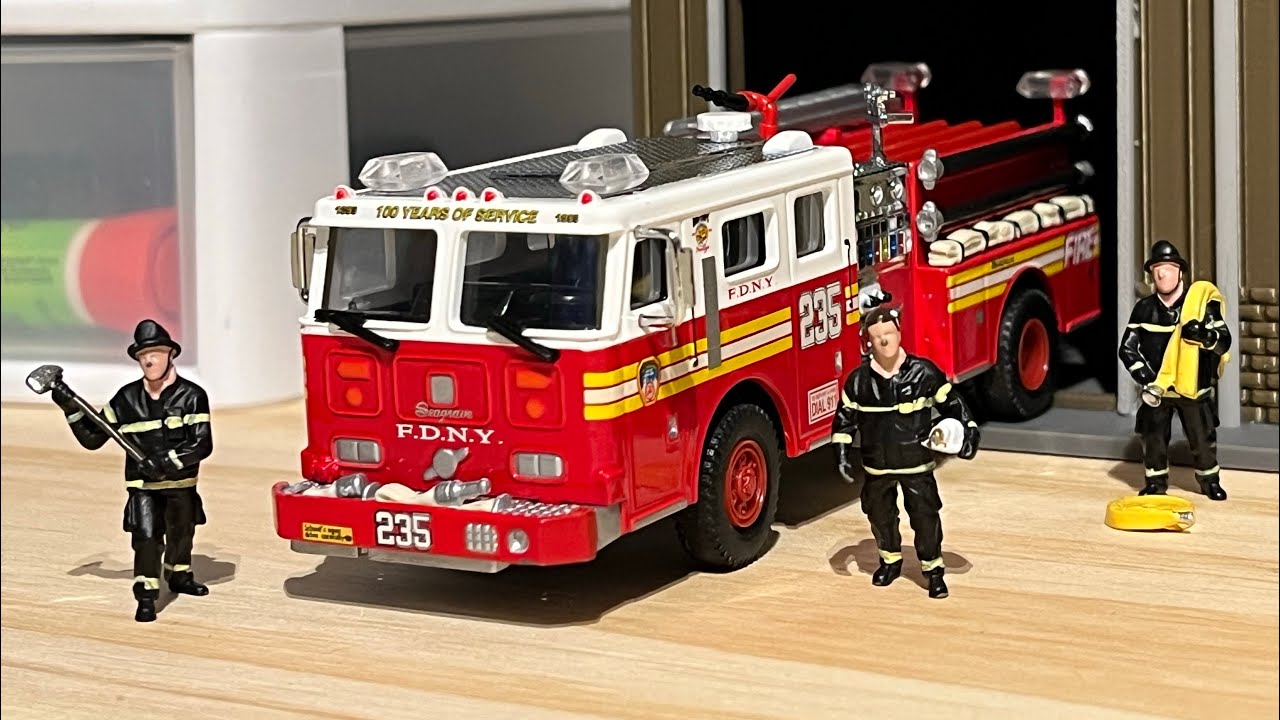 Code 3 FDNY Fire Truck ￼1/64 Scale - YouTube
