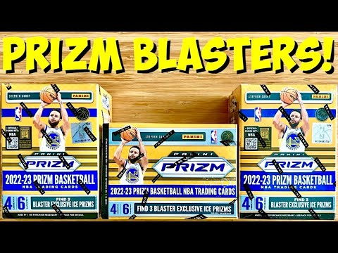 FIRST LOOK* 2022-23 Panini Prizm Basketball Blaster Box Break x3