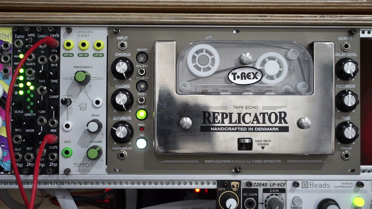 2hp Reverb Module Demo - YouTube