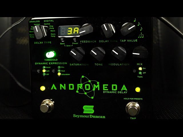 Lets Talk Delay - Seymour Duncan Andromeda Delay Pedal - YouTube