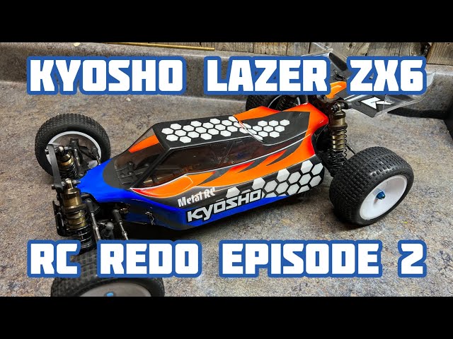 Rc car restoration Kyosho lazer ZX 6 full build proline racing