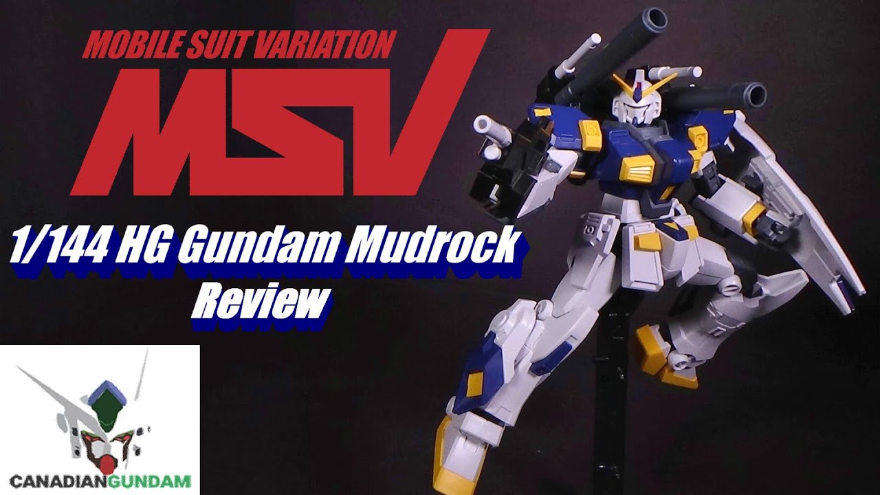 P-Bandai 1/144 HGUC RX-78-6 Gundam G06(Mudrock)Review - YouTube