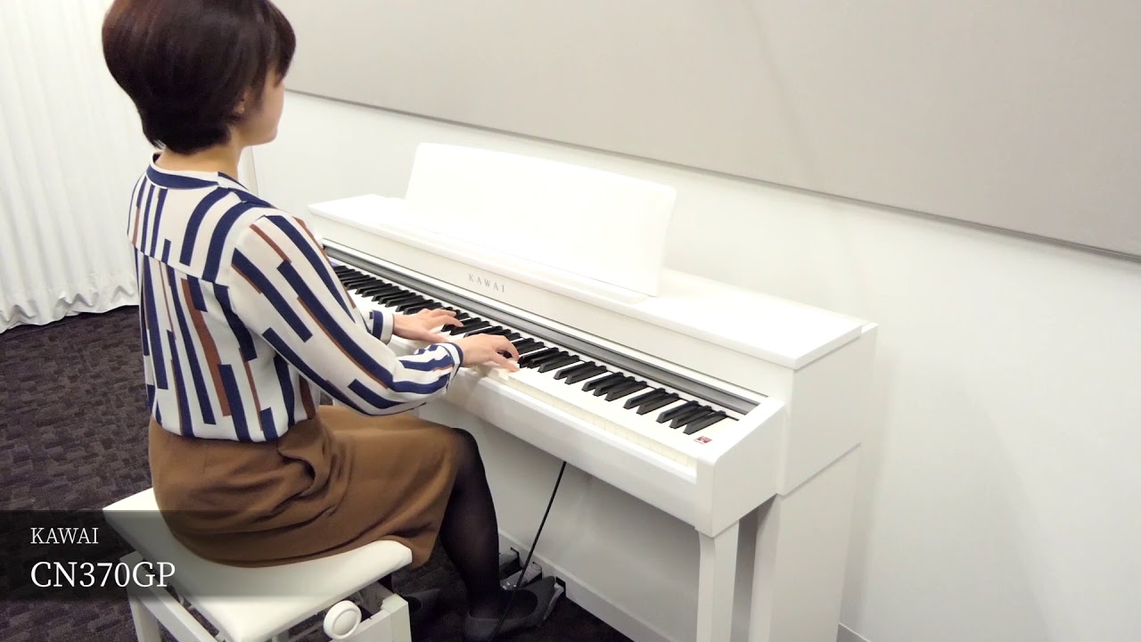 KAWAI×島村楽器 コラボ電子ピアノ「CN370GP」のご紹介 - YouTube