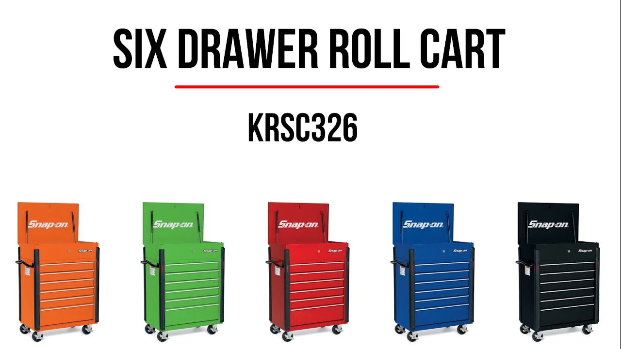 Snap-on Tools / KRSC326 ROLL CART - YouTube