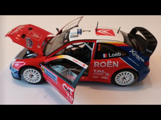 Solido 1/18 Citroen Xsara WRC - Sebastian Loeb 2004 - YouTube