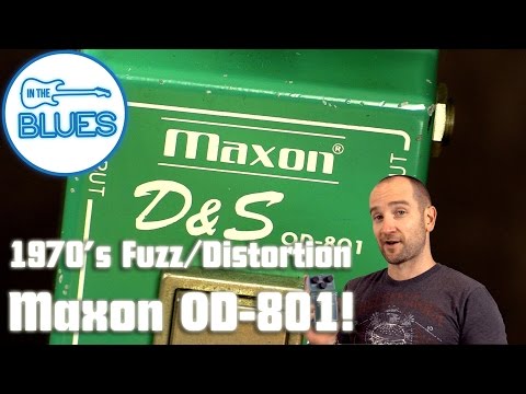 1970's Maxon D&S OD-801 Fuzz/Distortion Pedal - YouTube