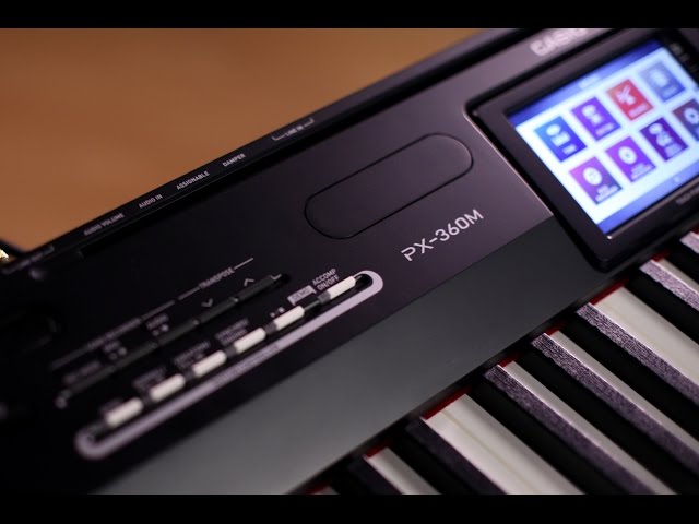 Casio Privia PX-360 Digital Piano Demo - YouTube