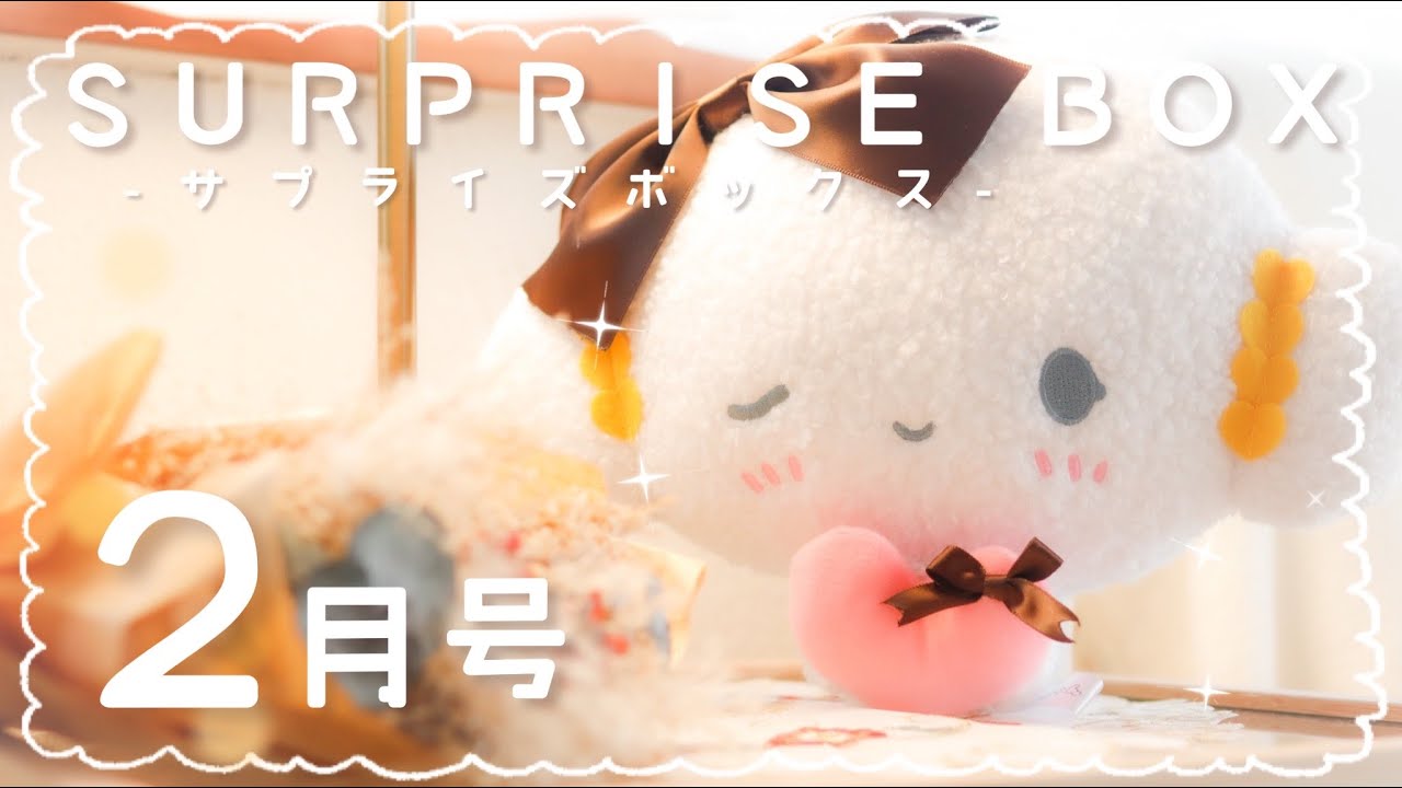 サンリオ購入品】こぎみゅんのサプライズBOX♡2月号開封動画【シック