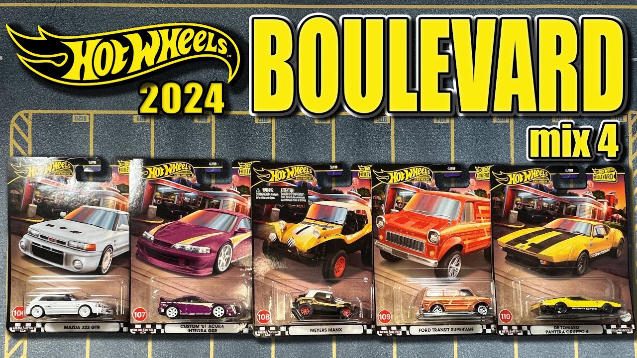 2024 Hot Wheels Boulevard!! The HOTTEST set of 2024? - YouTube