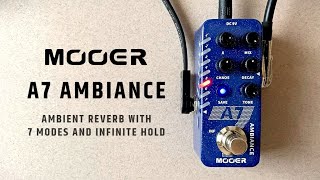 アンビエントリバーブ MOOER A7 AMBIENCE レビュー - JG251 blog