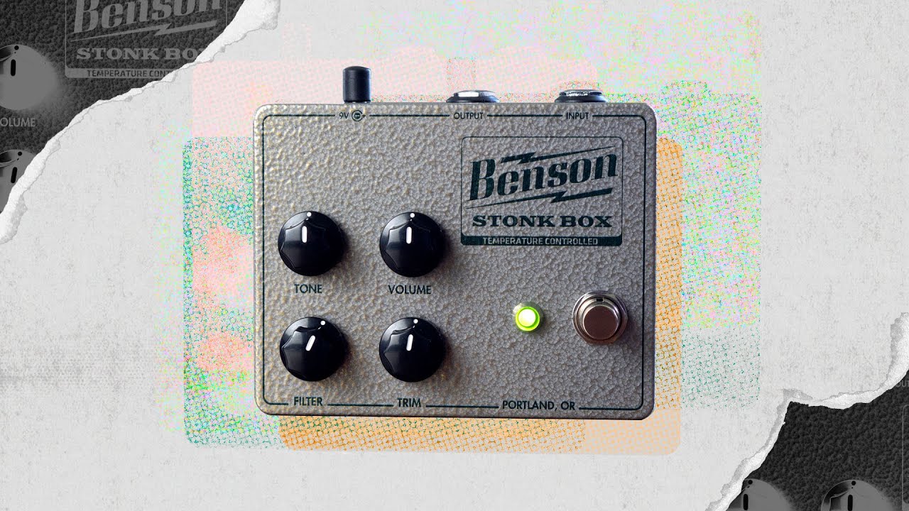 Andy Martin Demos Benson Amps Stonkbox: A Germanium, Temperature