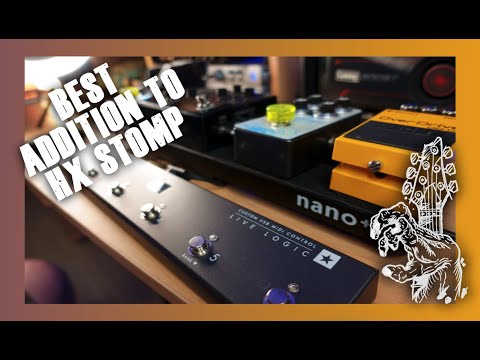 Blackstar live logic midi controller, if you have a HX stomp you