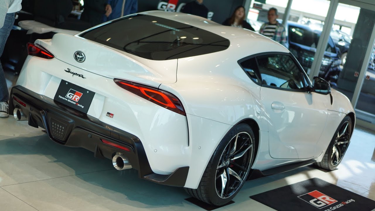 先行特別展示】トヨタ 新型スープラ “RZ” 内外装 ホワイトメタリック編