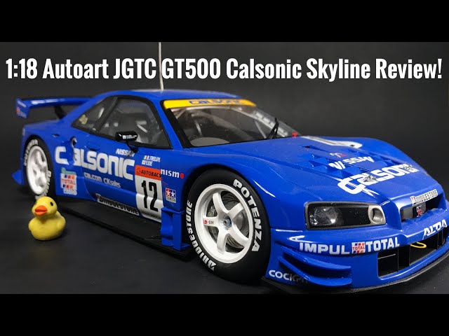1:18 Autoart JGTC GT500 Calsonic Skyline Unboxing and Review