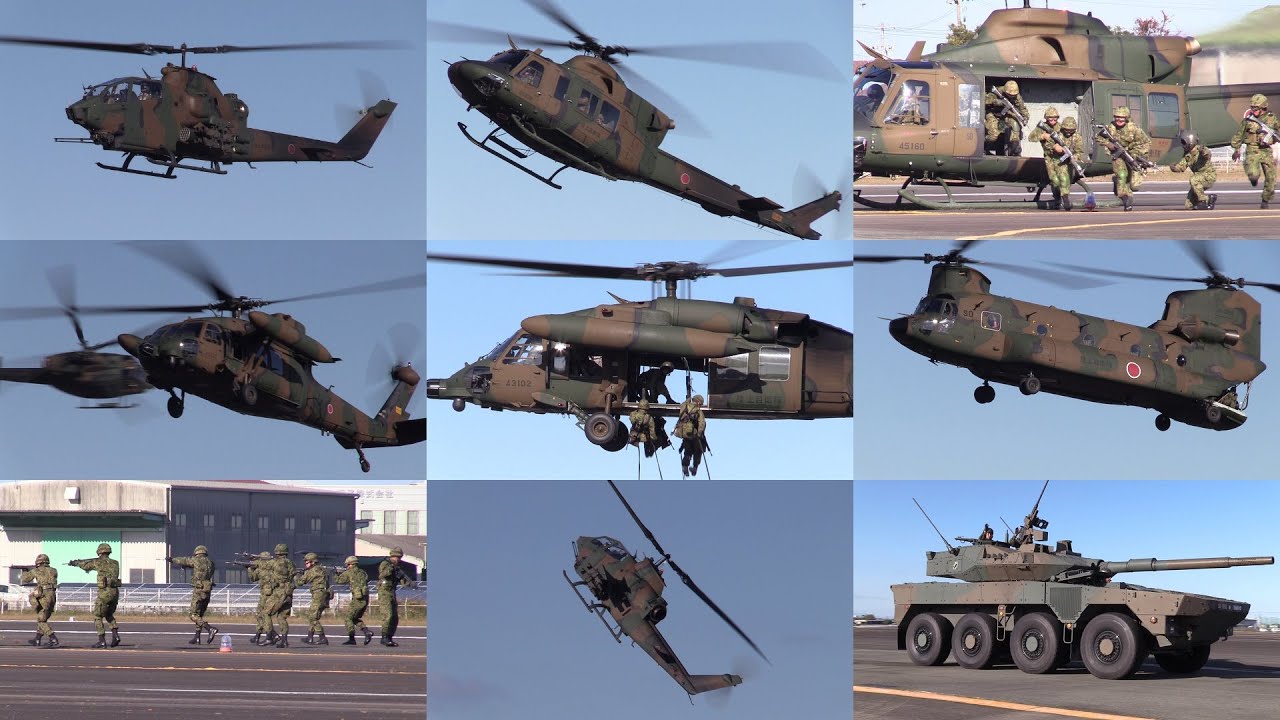 25/11/22 明野駐屯地航空祭2025 行動展示(離島奪還) JGSDF Remote