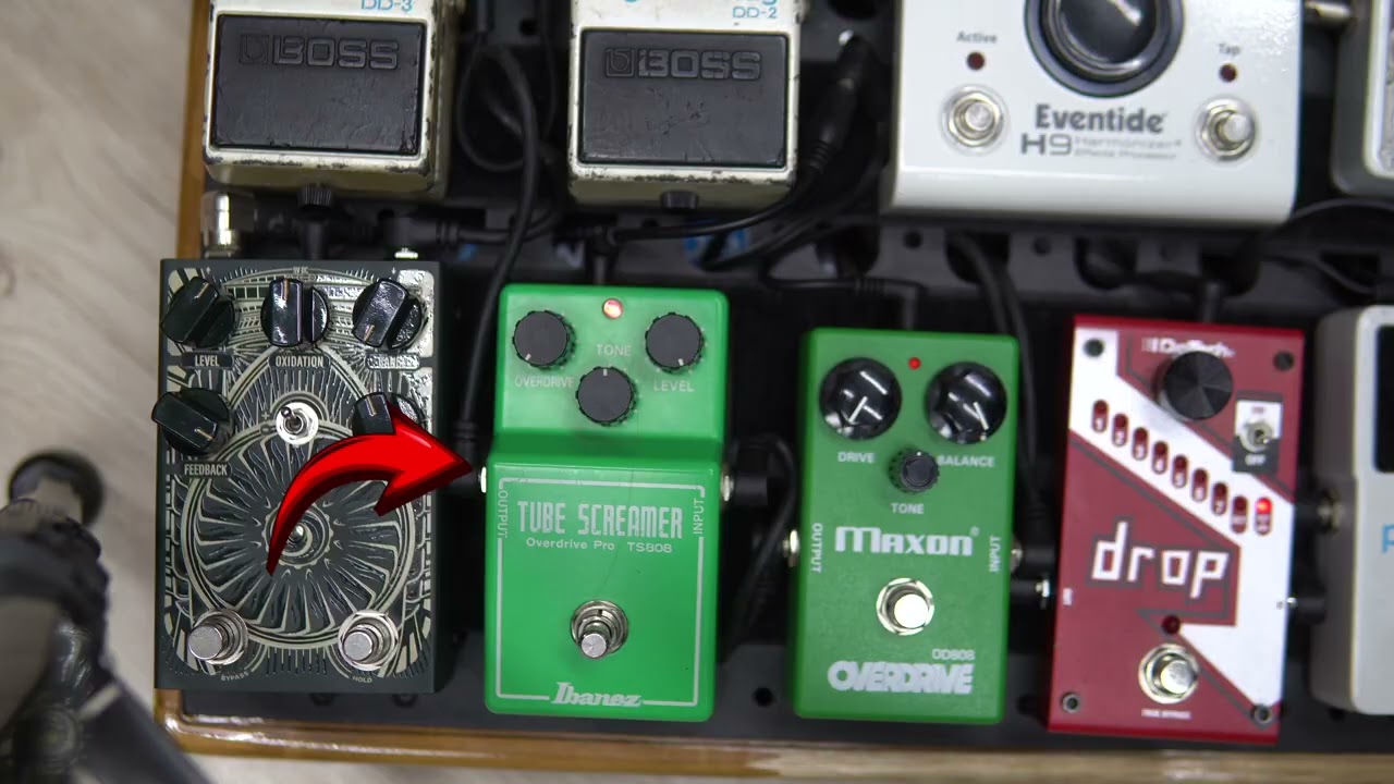 Tube Screamer TS 808 vs Maxon OD 808 Comparison - YouTube
