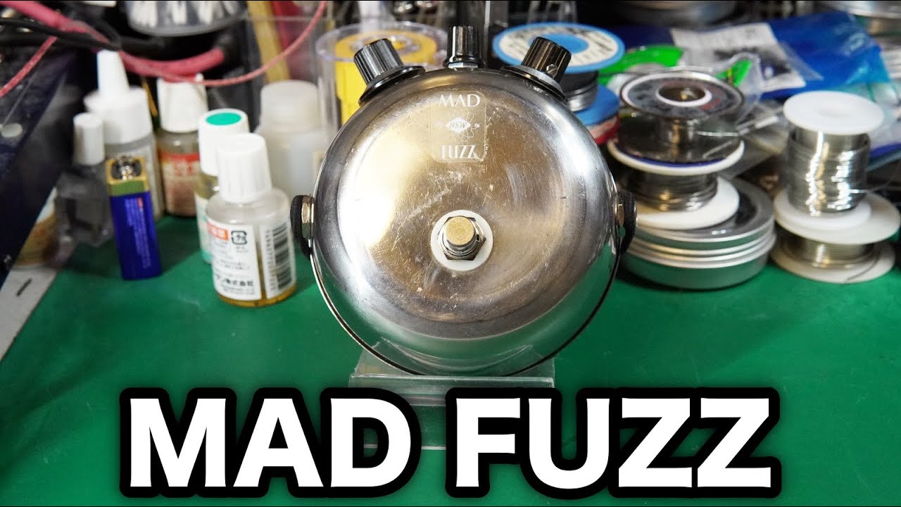 Effects Pedal Repair] Honda Sound Works MAD FUZZ. Battery snap