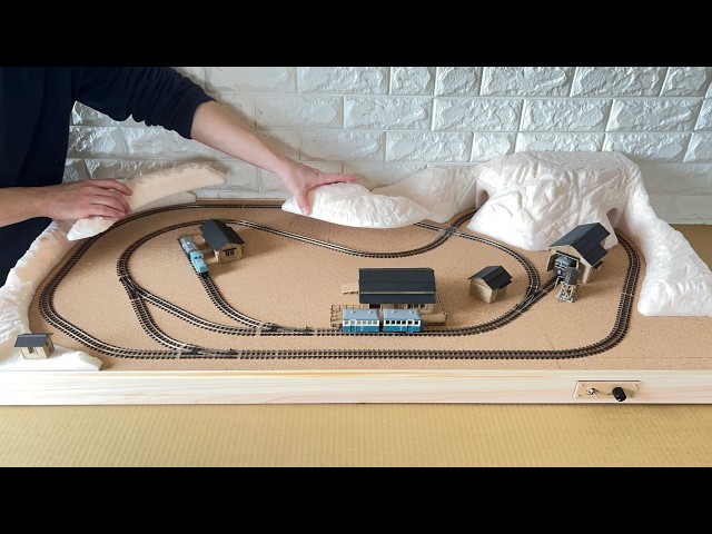 Egger-Bahn & Joe Works HOe Narrow Gauge Model Railway Layout Run