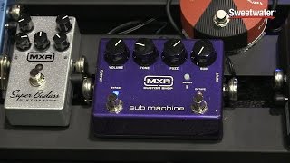 MXR Sub Machine Fuzz/Octave Pedal - Sweetwater at Winter NAMM 2015