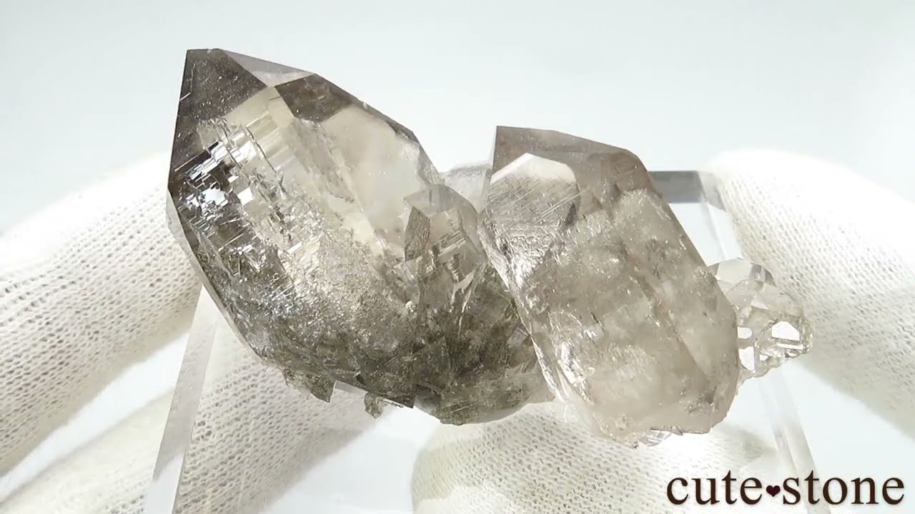 フランス モンブラン産（アルプス） スモーキークォーツ（水晶） No.5