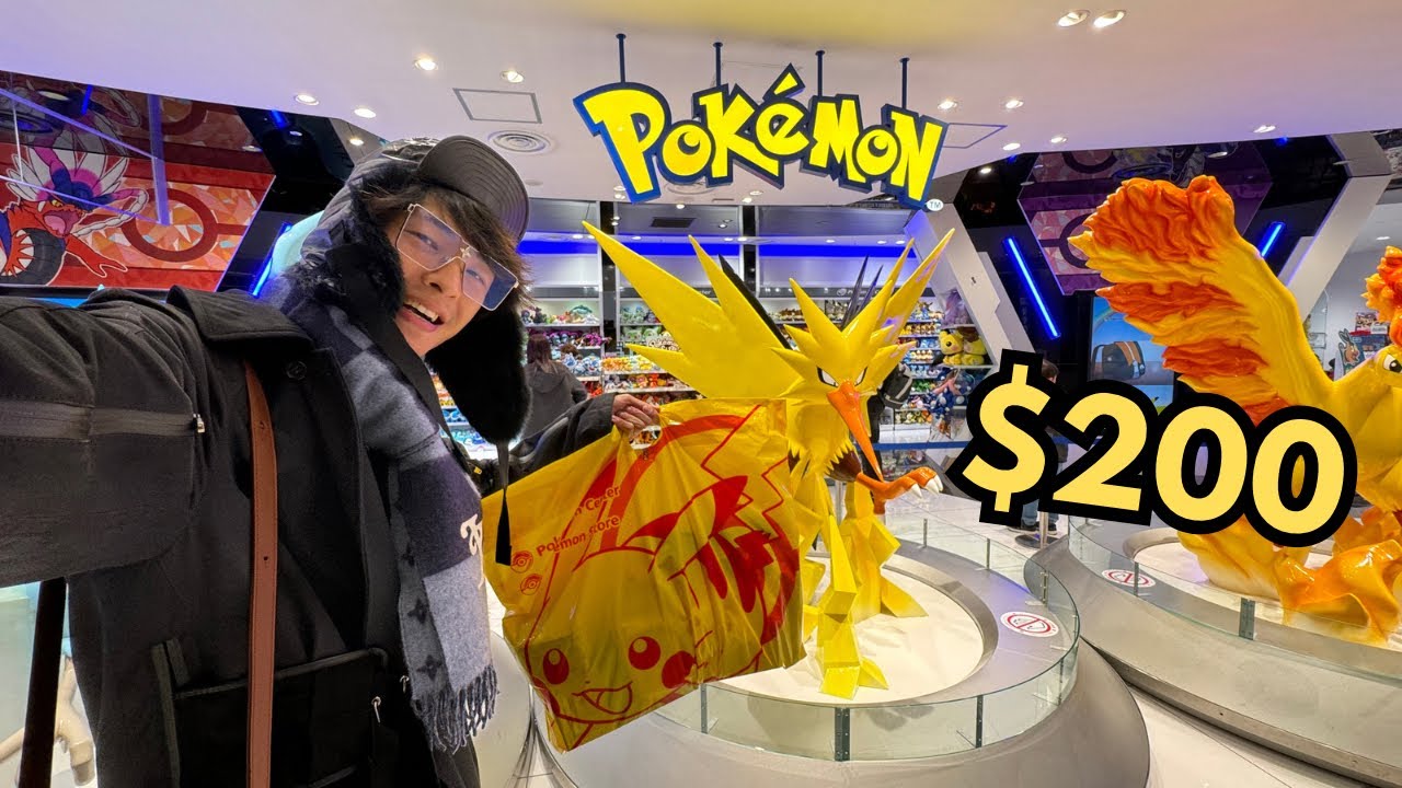 UNBOXING $200 Merch from Pokémon Center Japan ポケモン 開封 - YouTube