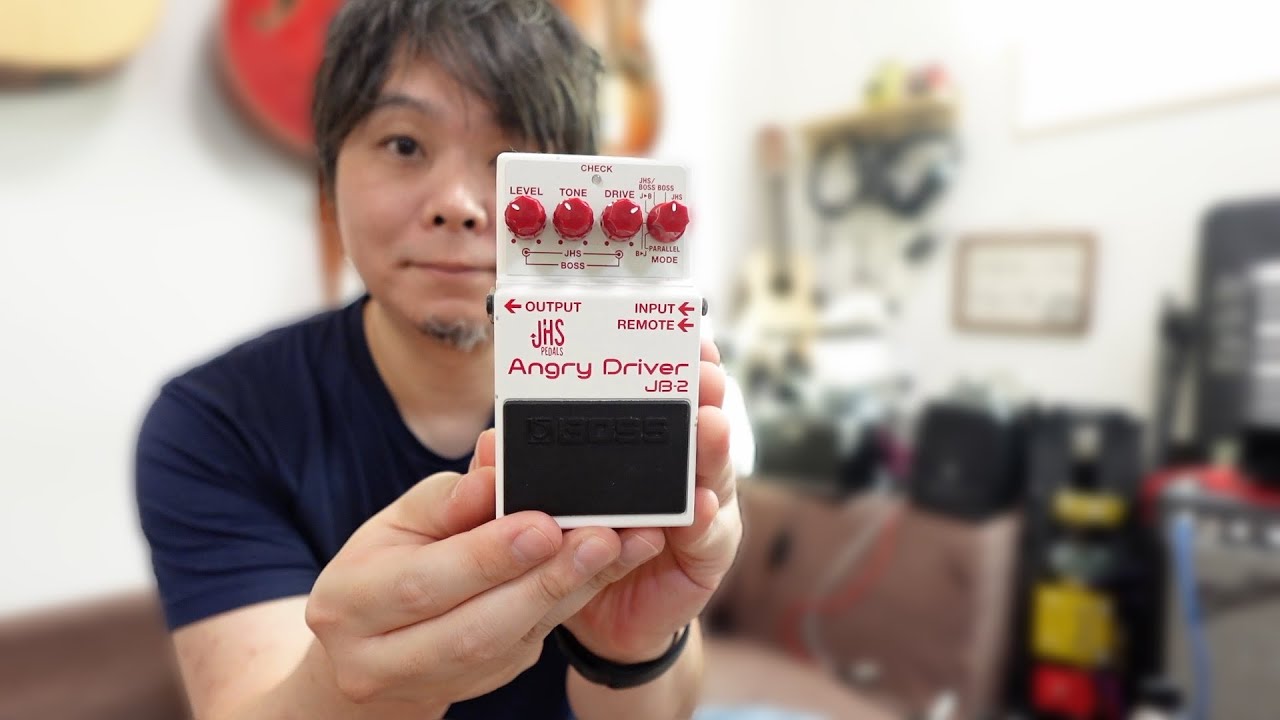 ストラトで検証、BOSS JB-2 Angry Driverレビュー - YouTube