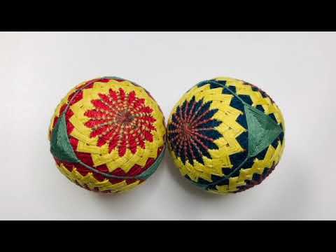 2021年6月「ひまわり手まりの作り方」イクナスワークショップ教材