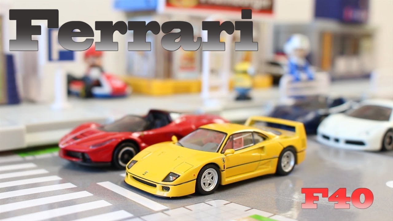 輝くイエローボディ！！【Ferrari】 フェラーリ F40 【タカラトミー