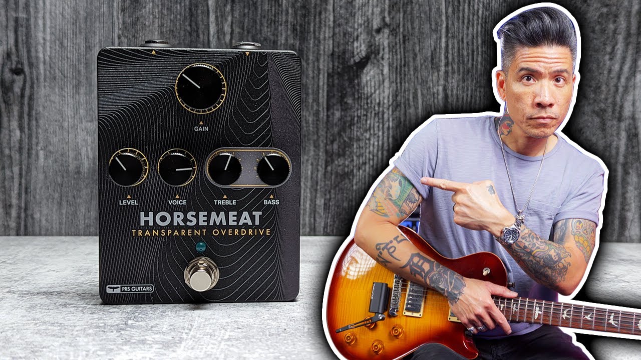 PRS Horsemeat Overdrive pedal - YouTube