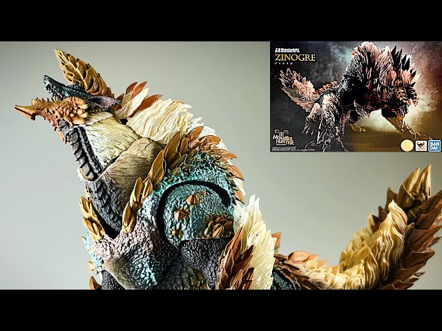 モンハン】S.H.MonsterArts ジンオウガ モンスターハンター サンプル
