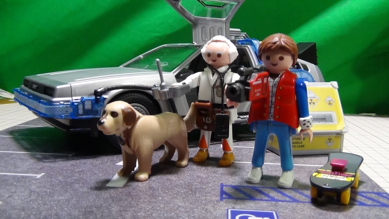 Playmobil Back to the Future DeLorean - YouTube