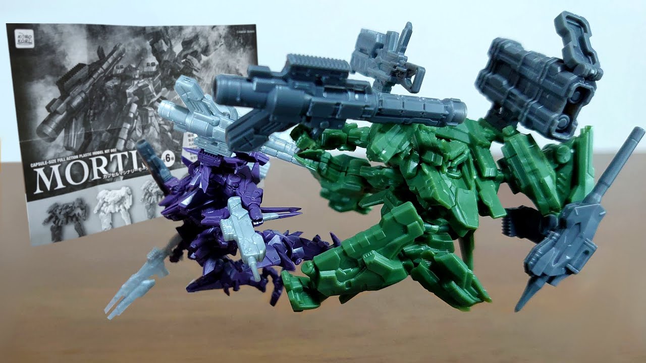 500 yen Gashapon model?! Increased Movement Range!] Capsule