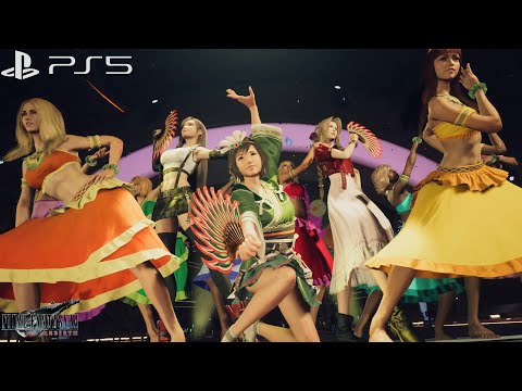 Final Fantasy VII Rebirth - Arrived at Gold Saucer! Crazy Scene