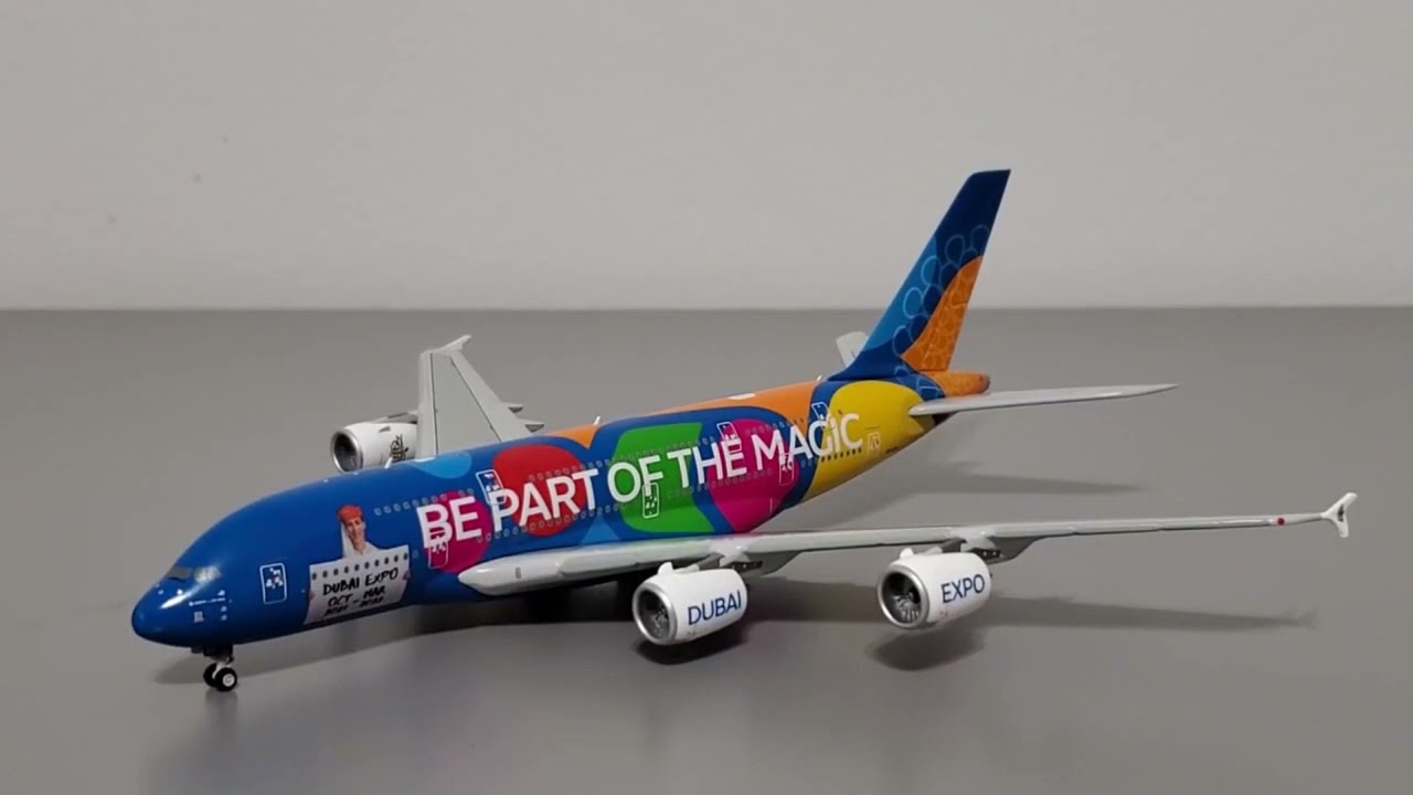 Gemini Jets 1:400 Emirates Airbus A380 